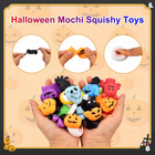 24pcs Halloween Mochi Squishy Squeeze Toys
