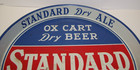 Vintage Standard Ox Cart Beer   Ale Tray 12  Standard Brewing Co  Rochester Ny