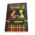 Very Rare 1940s Vintage Ballerina Paper Weaving Cards Toy Activity By Small Fry