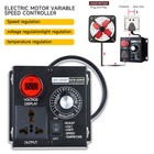 120v 220v 15a 4000w Ac Motor Speed Electric Motor Variable Speed Controller -us