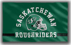 Saskatchewan Roughriders Football Helmet Flag 90x150cm 3x5ft Super Banner