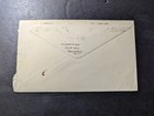 1933 Palestine Airmail Cover Jerusalem To Poughkeepsie Ny Usa
