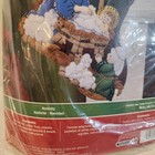 Bucilla Nativity Scene 18 Inch Make It Yourself Christmas Stocking Kit
