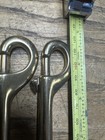 Lot Of 4 Solid Brass Double End Trigger Clip Bolt Snaps 4-3 4  4 75  1j3946-c4