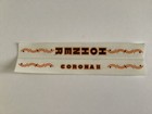 Accordion  Logo Sticker  For Hohner Corona  Ii   Black Orange  