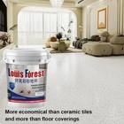 High-gloss Marble Effect Epoxy Floor Coating  Louis Forest Epoxy Floor Paint -