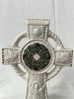Vtg Cr   Irish Porcelain Millennium Celtic Cross     Handmade In Galway   Ireland