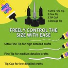 Precision Craft Glue     Quick Dry Bottle With Fine Tip     Dries Clear Craft Glu   