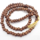108 Beads Wood Prayer Mala Buddhist Thai Asian Monk Meditation Trade Collection