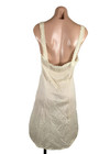 Olga Secret Hug 36 Vtg Ivory Full Slip Lace Trim Style 976a Woven Nylon Usa