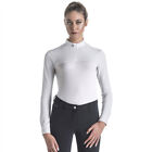Ego7  New  Long Sleeve Show Shirt  White  46  usa 10