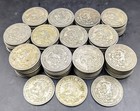 Lot Of 123  300 Silver Coins 25 Centavos Mexico  1950-1953 