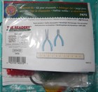 The Beadery Beaded Green Red Wreath Christmas Tree Ornament Kit Nip Makes 24 Bow