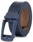 Men s Comfort Click Ratchet Leather Belt - Automatic Buckle  1 375  Wide  Gift B