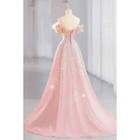 Fashion Sequin Party Evening Dress Sexy V-neck Big Swing Bridesmaid Long Dresses