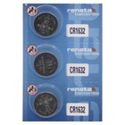 Renata Cr1632 Lithium Batteries - Pack Of 3