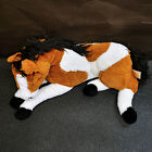 Dan Dee Collector s Choice Brown   White Horse 20  Long Plush Toy Stuffed Animal