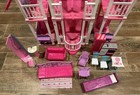 Rare Large A Frame Barbie Malibu Dream Play Doll House With Furniture