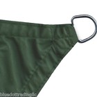 Heavy Duty Green Waterproof Canopy Shade Sail 16 5  Triangle Backyard Awning