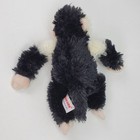 Aurora World Black White Monkey Plush Stuffed Animal Shaggy 7 5 Inch