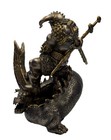Thor Norse God Cold Cast Bronze Statue     Viking Mythology Warrior Collectible