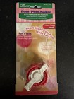 Clover Pom Pom Maker Heart Shape Small Art 3170 Lot Of 3 New Sealed