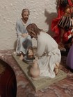 Jesus Washing His Disciples Feet Statue Christ s Life Holy Figure Religious Gift