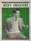 1940 Men s Sweaters Chadwick s Red Heart Wools Vintage Knitting Book 148