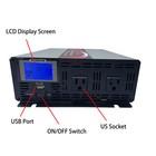 4000w Pure Sine Wave Power Inverter 12v 24v 48v Dc To 120v Ac With Lcd Us Stock