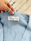 Vintage Christian Dior Monsieur Blue Cardigan Sweater Size M Men