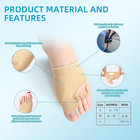 2pcs Bunion Corrector For Women Men big Toe Straightener With Soft Gel Pads