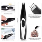 Dog Cat Pet Grooming Kit Rechargeable Cordless Electric Hair Clipper Trimmer Set