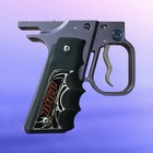 Wgp Autococker Chrome Double Trigger Swing Hinge Trigger Frame Steel Grey