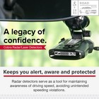 Laser Radar Detector Long Range False Alert Filter Display