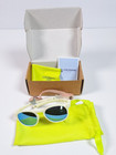 Newborn Infant Baby Uv Protection Sunglasses With Strap For 0-18 Months New