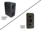 Rubber Loading Dock Bumper 6 00  L X  2 875  Wide Truck Trailer Bumper