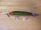 Beautiful Original Vintage Heddon 170 Sos In Green Scale Color