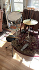 Ludwig Snare Drum Set   Includes Snare Stand High Hat On Stand And Stool   Used 