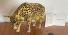 Leopard Cow Figurine Westland Cow Parade 9169 With Original Box New York City