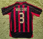 Ac Milan 2006 07 Maldini 3 Home Retro Soccer Football Jersey Shirt Men L