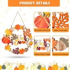 Wellsign Fall Front Door Decor  12 Inch Wreaths For Door  Colorful 