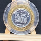  10 Las Vegas Club Casino Gaming Token   6oz  999 Silver history Of Logos  2of6