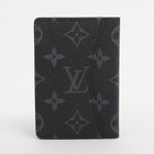 Louis Vuitton Monogram Eclipse Organizer De Poche M61696 Black Card Case There W