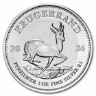 2026 South Africa 1 Oz Silver Krugerrand Bu