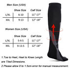 L xl Xxl Compression Socks Stockings 20-30mmhg Knee High Pain Relief Mens Womens