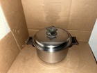 Vtg Kitchen Queen Stainless Steel 4qt Stock Pot With Lid