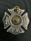 Fire Department Of New York Fdny Badge -  57 - Screw Attachment W   Pin