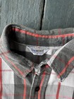 Vintage 70s 80s Five Brother Plaid Cotton Flannel Shirt Made In Usa Xl  