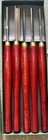 Woodriver 5-piece Woodturning Tool Set Nib And 31 Piece Acrylic Pen Blanks Lot
