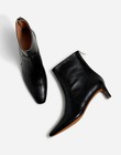 Nwt Madewell The Dimes Kitten-heel Boot In True Black   Full Size   Free Shipp